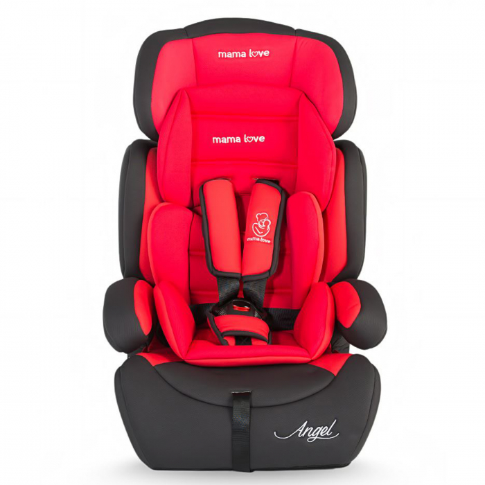Scaun auto grupa 9-36 kg MAMALOVE Angel rosu [3]