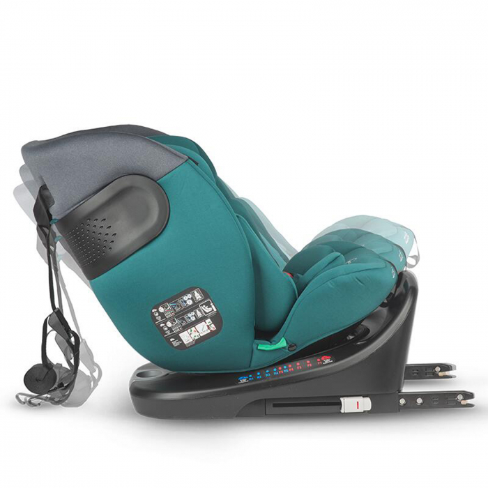 Scaun auto iSize 40-150 cm COCCOLLE Atira Hydra blue [11]