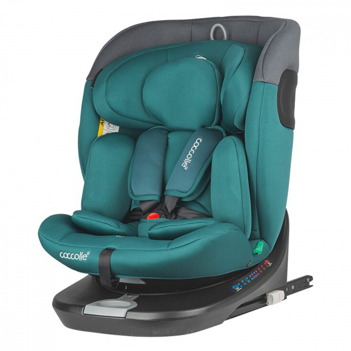 Scaun auto iSize 40-150 cm COCCOLLE Atira Hydra blue [1]