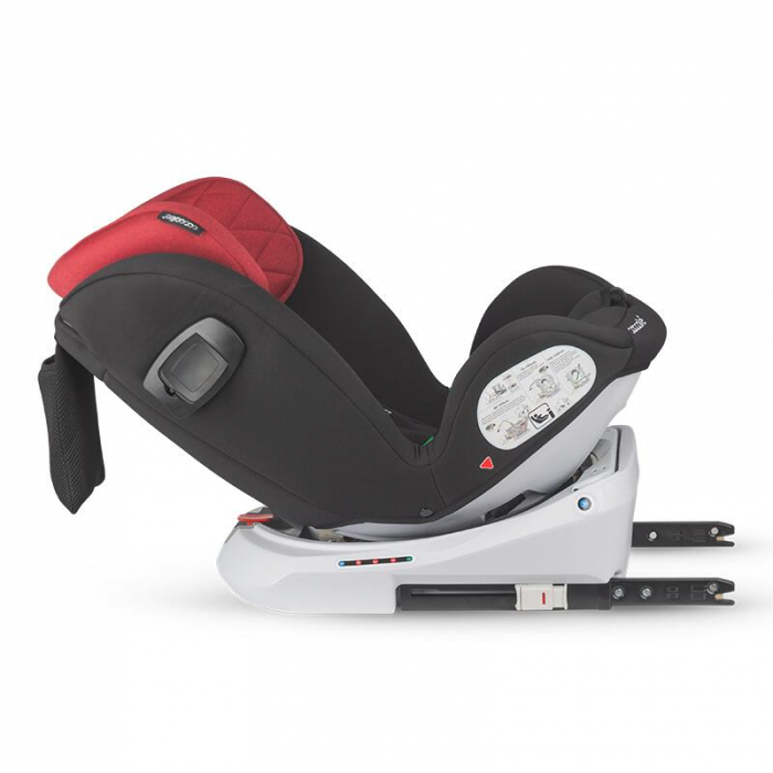 Scaun auto iSize 40-150 cm COCCOLLE Lyra Dahlia red [10]