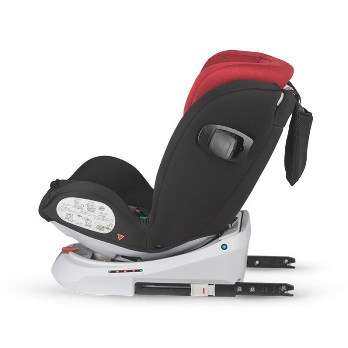 Scaun auto iSize 40-150 cm COCCOLLE Lyra Dahlia red [4]