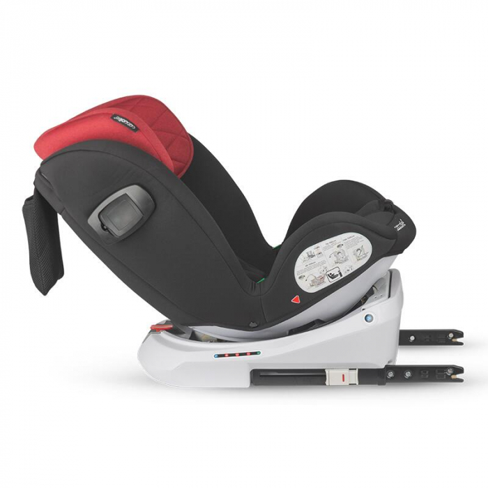 Scaun auto iSize 40-150 cm COCCOLLE Lyra Dahlia red [11]