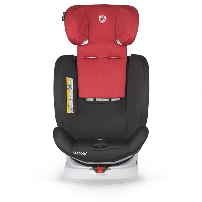 Scaun auto iSize 40-150 cm COCCOLLE Lyra Dahlia red [15]