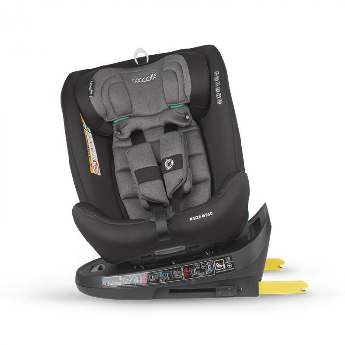 Scaun auto iSize 40-150 cm COCCOLLE Nova Diamond black [8]