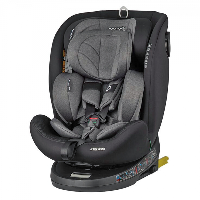 Scaun auto iSize 40-150 cm COCCOLLE Nova Diamond black [1]