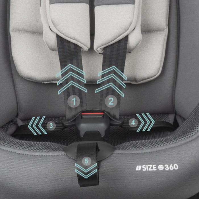 Scaun auto iSize 40-150 cm Coccolle Nova Moonlit grey+Coccolle protectie bancheta auto mica [6]