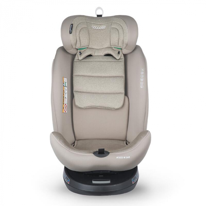 Scaun auto iSize 40-150 cm COCCOLLE Nova Sand beige [15]