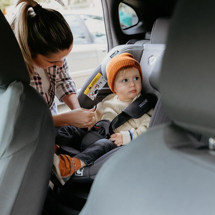 Scaun auto iSize 40-150 cm Coccolle Nyota Moonlit grey+Coccolle Parasolar auto cu ventuze [16]