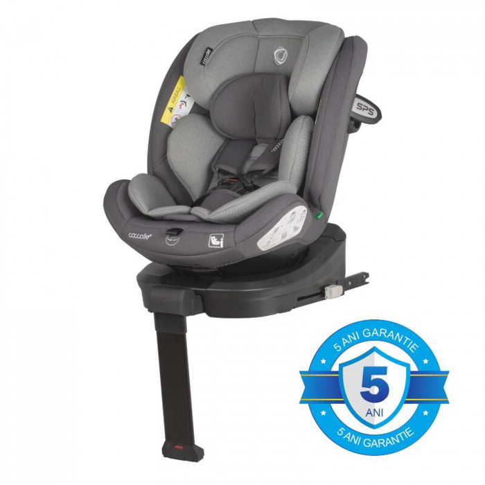 Scaun auto iSize 40-150 cm COCCOLLE Sidra Diamond black [1]