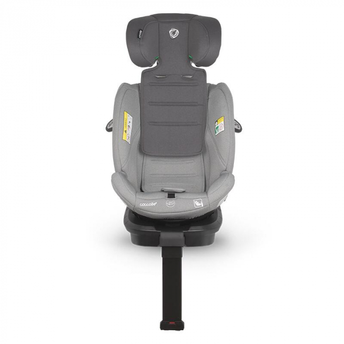 Scaun auto iSize 40-150 cm Coccolle Sidra Moonlit grey+Coccolle protectie bancheta auto mica [12]