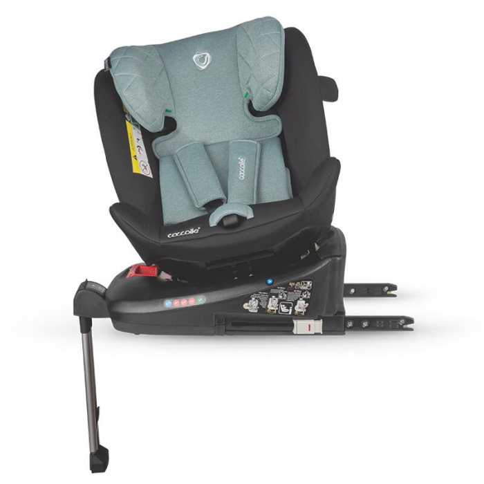 Scaun auto iSize 40-150 cm Coccolle Vigo Emerald green+Coccolle Parasolar auto cu ventuze [10]
