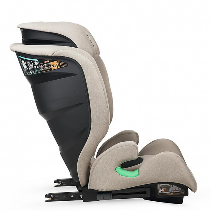 Scaun auto iSize COCCOLLE Elona Sand beige, 100-150 cm [11]