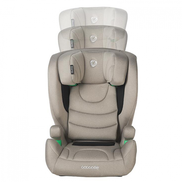 Scaun auto iSize COCCOLLE Elona Sand beige, 100-150 cm [9]