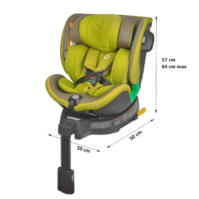 Scaun auto premium iSize COCCOLLE Mago 40-150 cm [5]