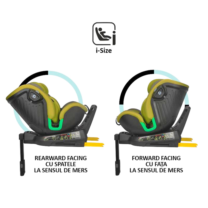 Scaun auto premium iSize COCCOLLE Mago 40-150 cm [3]