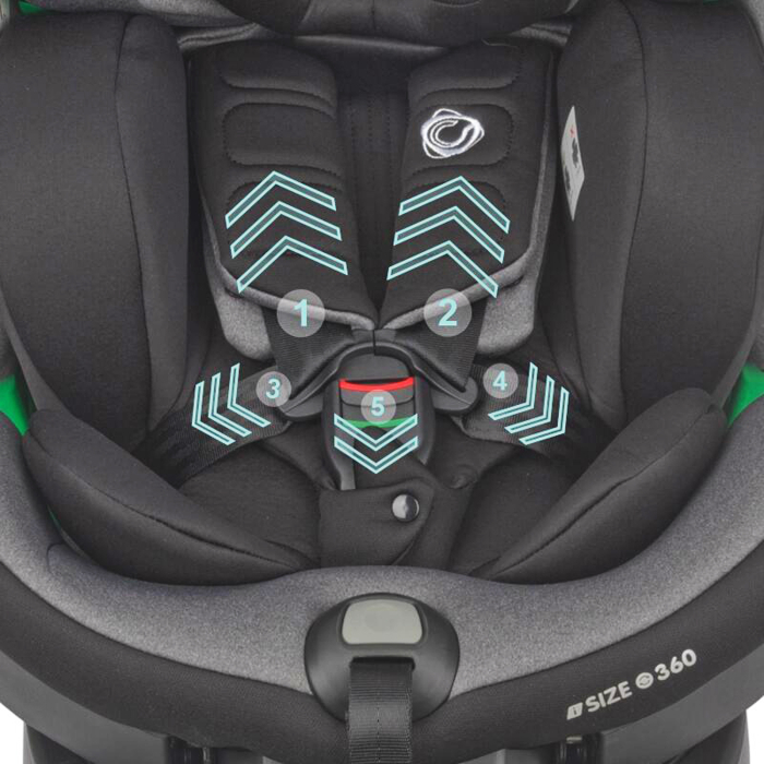 Scaun auto premium iSize COCCOLLE Mago 40-150 cm [7]