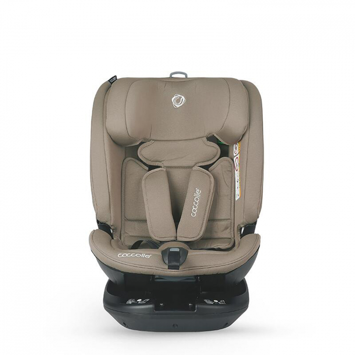 Scaun auto rotativ iSize COCCOLLE Velsa Taupe brown [12]