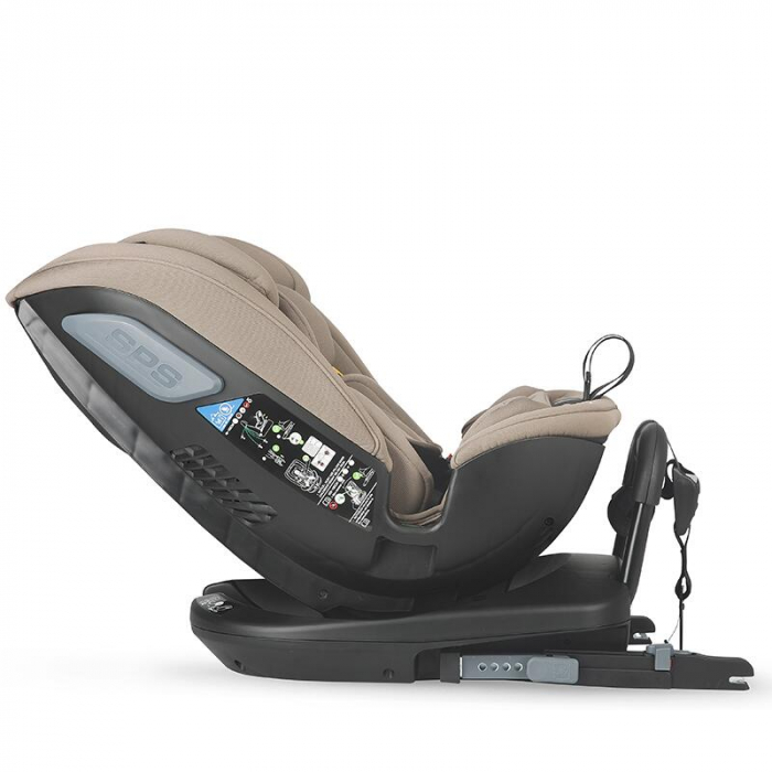 Scaun auto rotativ iSize COCCOLLE Velsa Taupe brown [10]