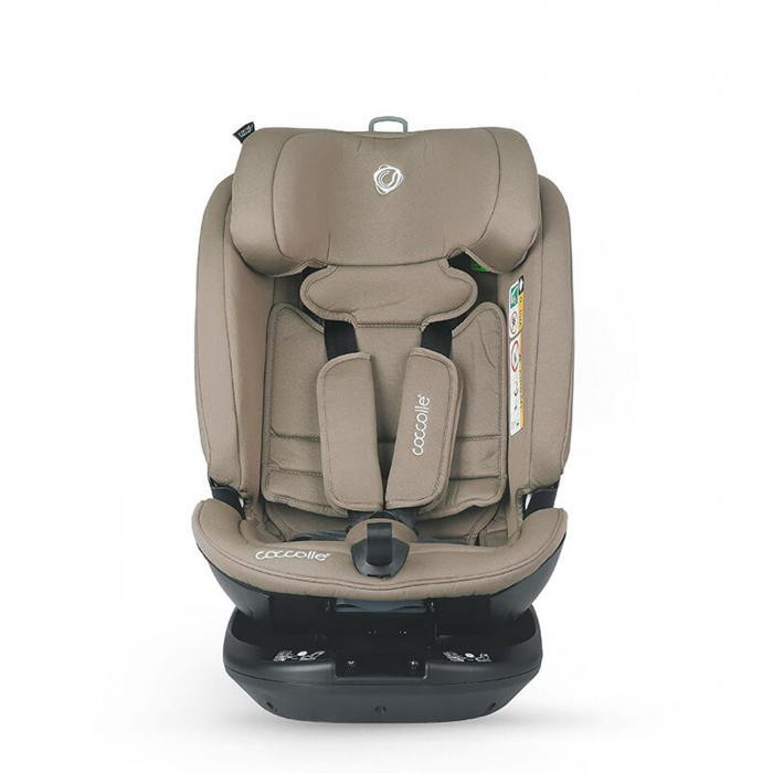 Scaun auto rotativ iSize COCCOLLE Velsa Taupe brown [13]