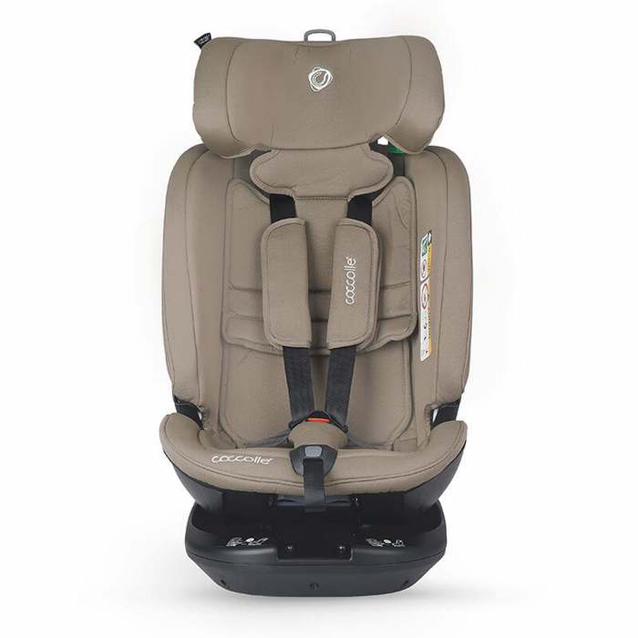 Scaun auto rotativ iSize COCCOLLE Velsa Taupe brown [14]