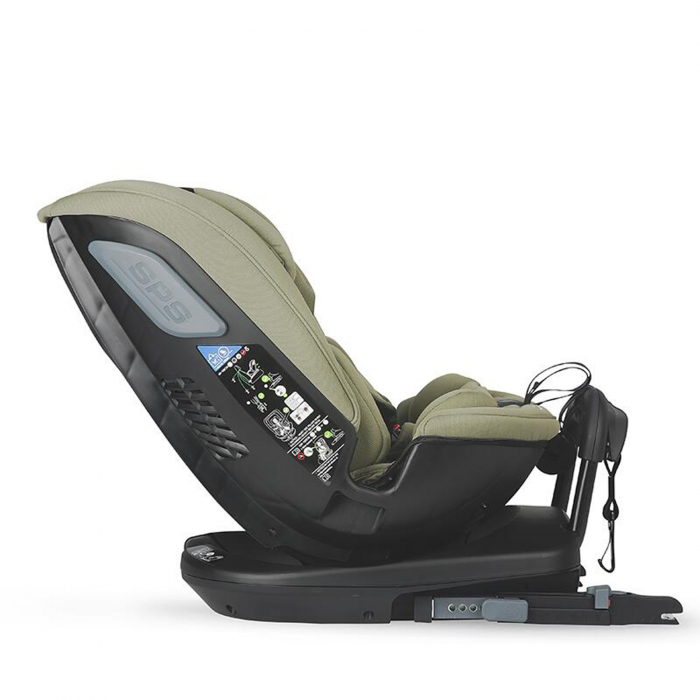 Scaun auto rotativ iSize COCCOLLE Velsa Moss green [10]