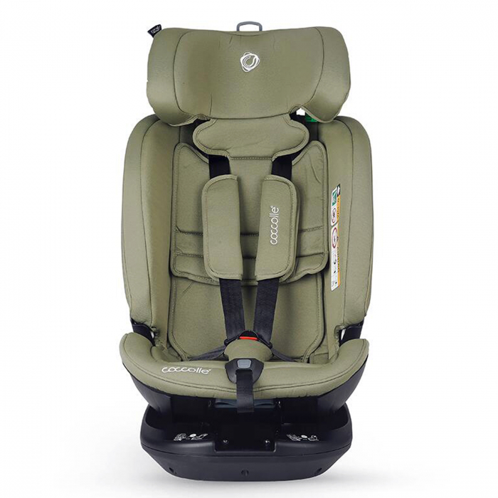 Scaun auto rotativ iSize COCCOLLE Velsa Moss green [12]