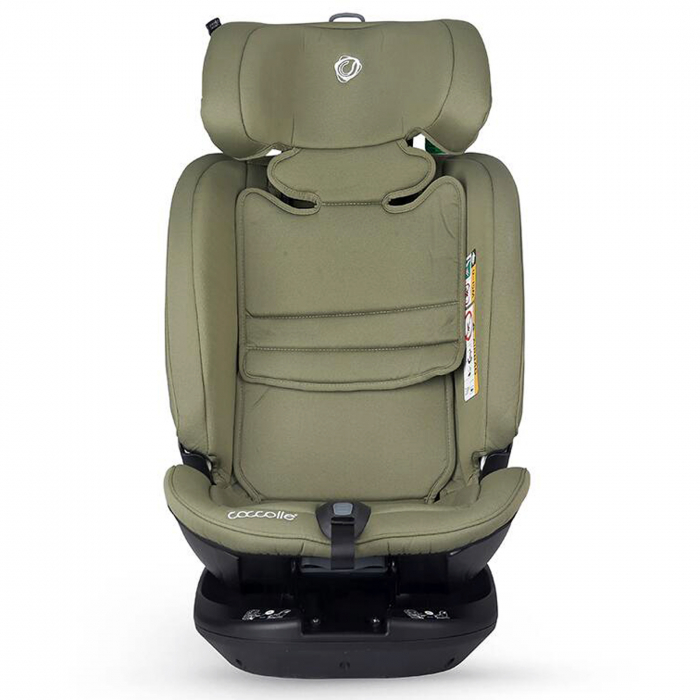 Scaun auto rotativ iSize COCCOLLE Velsa Moss green [14]