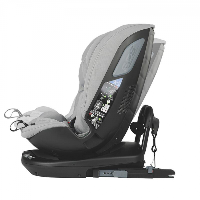 Scaun auto rotativ iSize COCCOLLE Velsa Neutral grey [6]