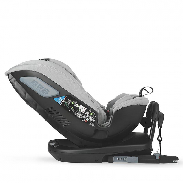 Scaun auto rotativ iSize COCCOLLE Velsa Neutral grey [9]