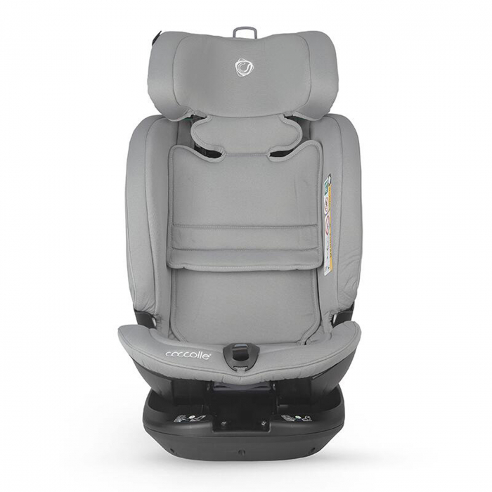 Scaun auto rotativ iSize COCCOLLE Velsa Neutral grey [15]