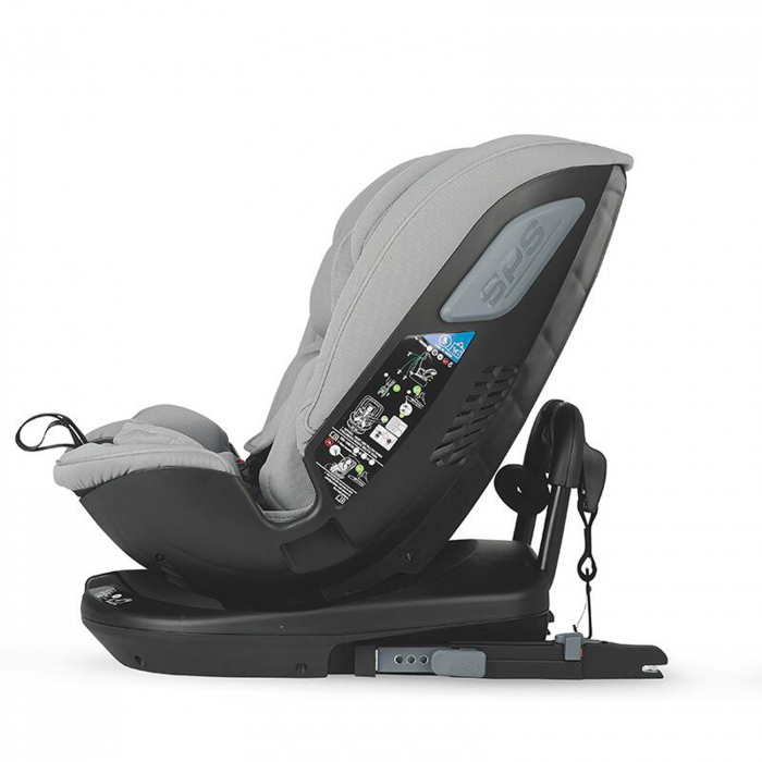 Scaun auto rotativ iSize COCCOLLE Velsa Neutral grey [5]