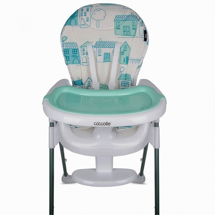 Scaun de luat masa COCCOLLE Fino Pastel Turquoise [19]