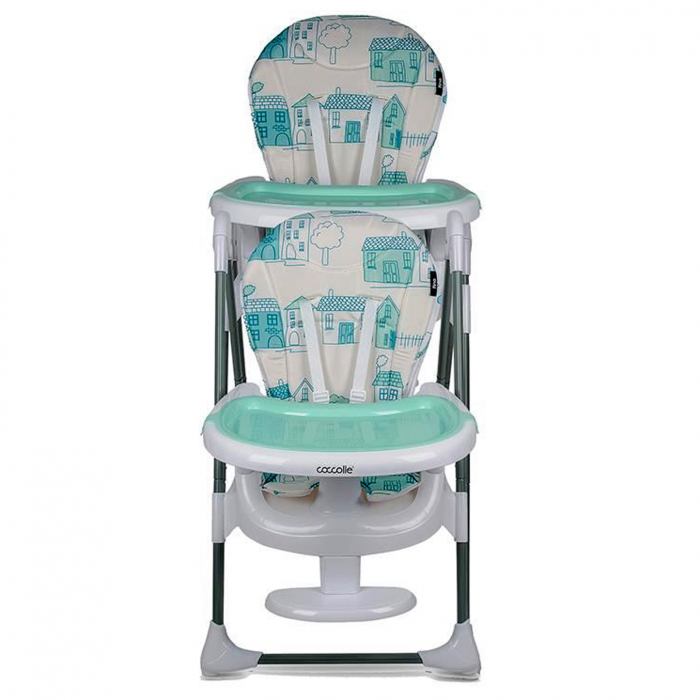 Scaun de luat masa COCCOLLE Fino Pastel Turquoise [10]