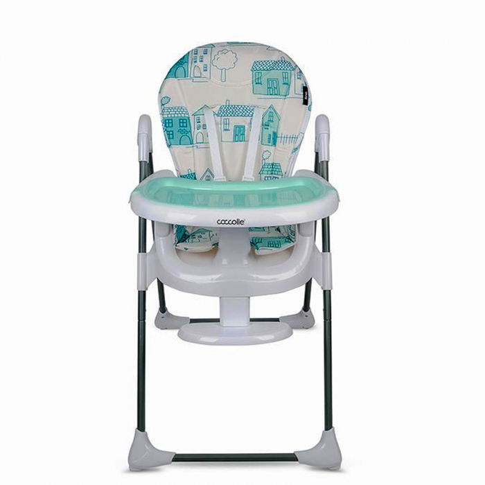 Scaun de luat masa COCCOLLE Fino Pastel Turquoise [7]