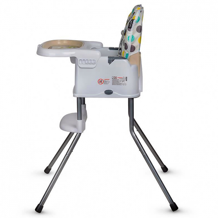 Scaun de luat masa multifunctional 3in1 COCCOLLE Ziti Beige Dots [6]