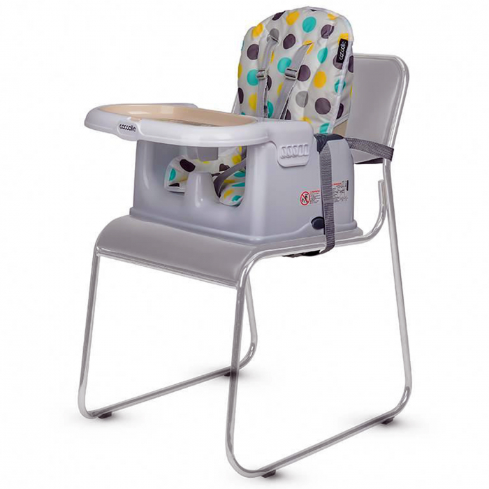 Scaun de luat masa multifunctional 3in1 COCCOLLE Ziti Beige Dots [9]