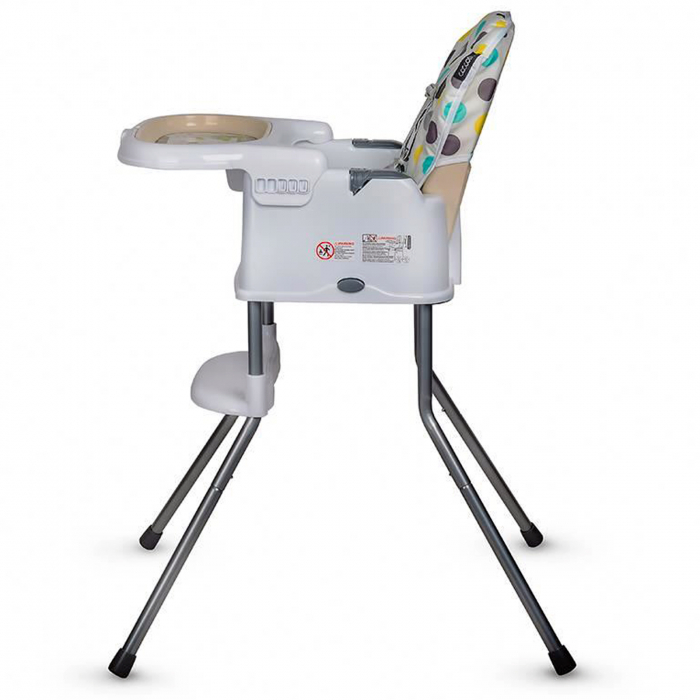 Scaun de luat masa multifunctional 3in1 COCCOLLE Ziti Beige Dots [5]