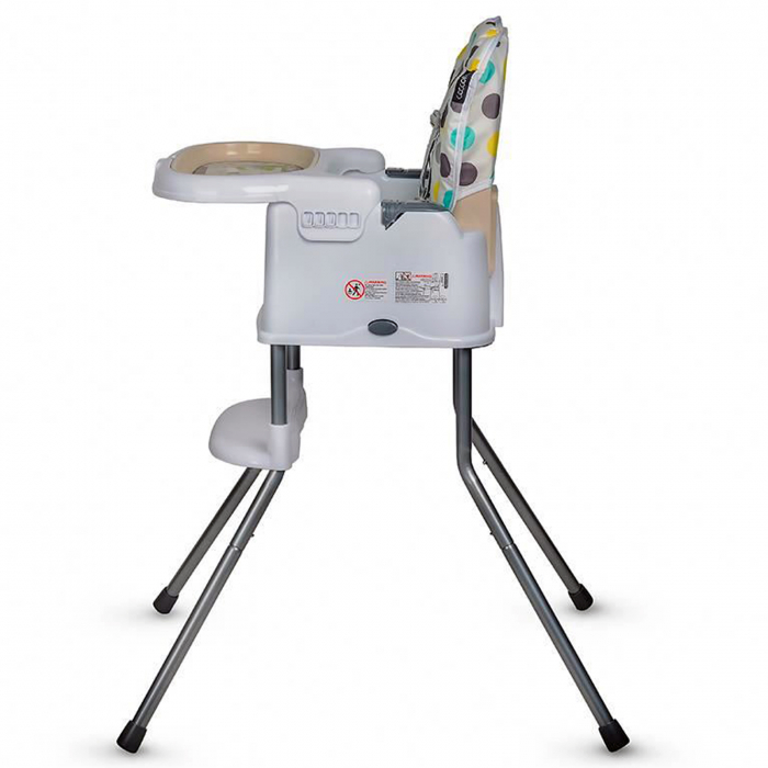 Scaun de luat masa multifunctional 3in1 COCCOLLE Ziti Beige Dots [8]