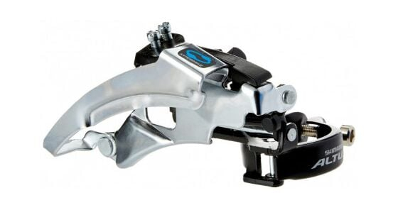 Schimbator fata 7/8 viteze Shimano Altus FD M310, Top Swing, Dual Pull, colier 34,9 mm, 42–48T [1]