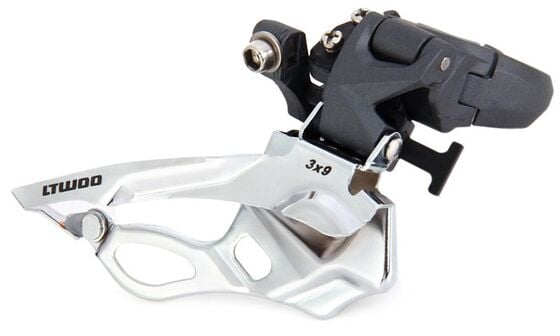 Schimbator fata 8 viteze L-Twoo FD V5108, Dual Pull, colier cu adaptor 31,8 mm, 32T [1]