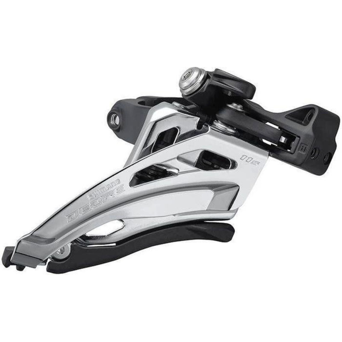 Schimbator fata SHIMANO Deore FD-M4100-M, tragere fata, compatibil transmisii 2x10 viteze, argintiu [1]
