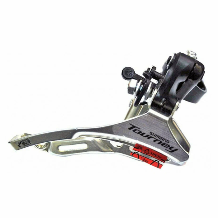 Schimbator fata SHIMANO Tourney SIS TY300 , tragere Jos, compatibil transmisii 3x7 viteze, argintiu [1]