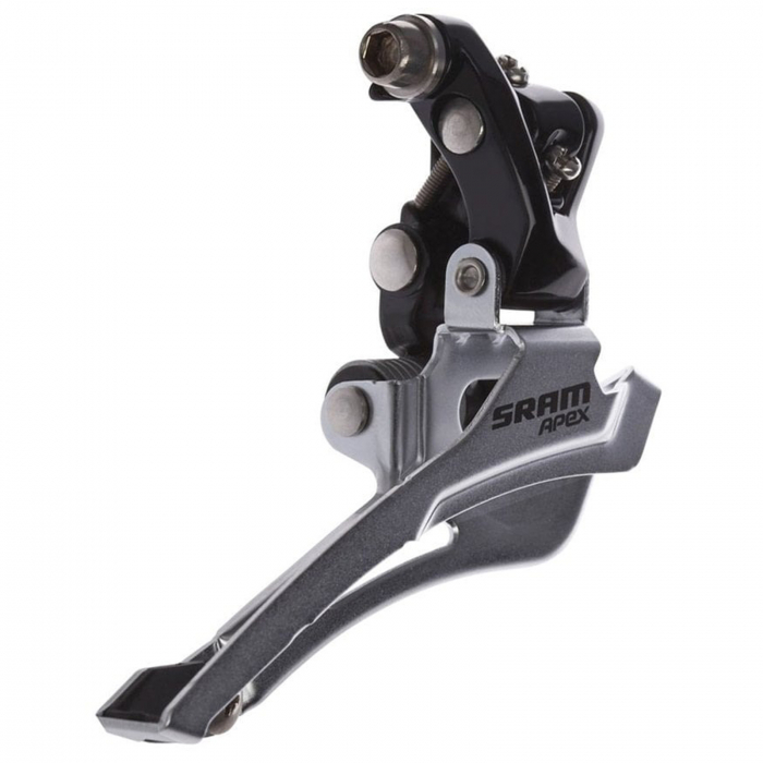 Schimbator fata SRAM Apex, tragere sus, compatibil transmisii 2x10 viteze, argintiu [2]