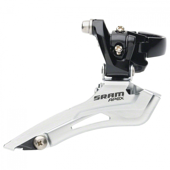 Schimbator fata SRAM Apex, tragere sus, compatibil transmisii 2x10 viteze, argintiu [1]