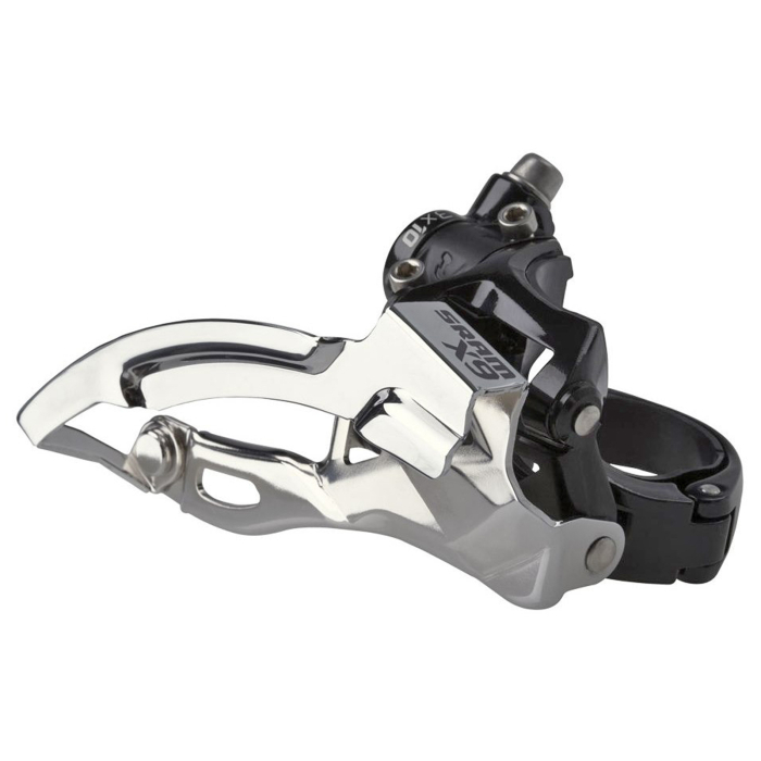 Schimbator fata SRAM X.9 X-Glide, tragere dubla, compatibil transmisii 3x10 viteze, argintiu [2]