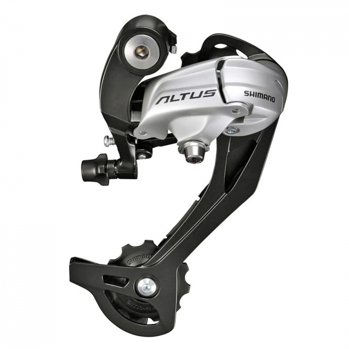 Schimbator spate SHIMANO Altus RD-M370-L-SGS, 9 viteze, argintiu [1]