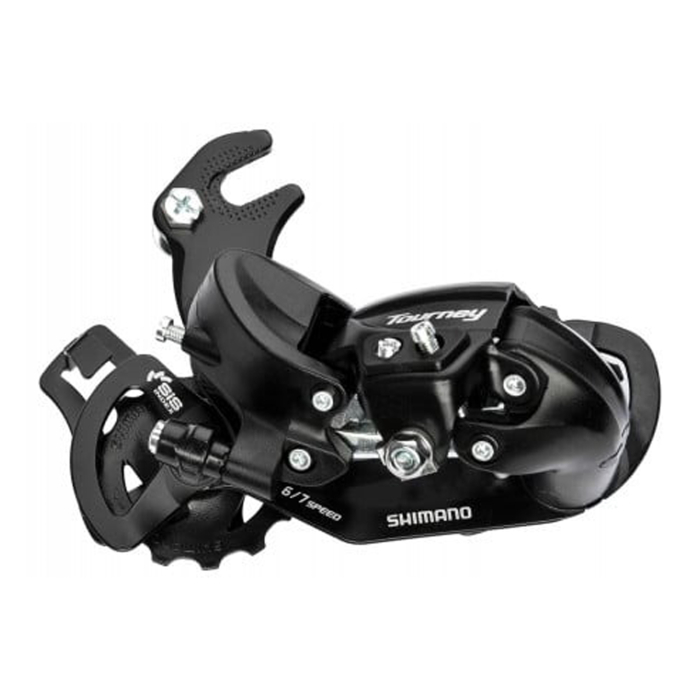 Schimbator spate SHIMANO Tourney TY-300B, 6/7 viteze, negru [2]