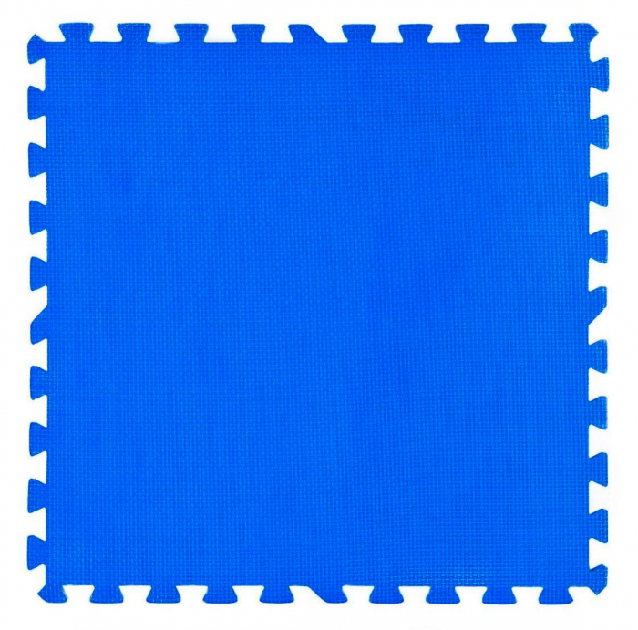 Set 4 covorase puzzle SPOKEY, 61x61cm, albastru [4]