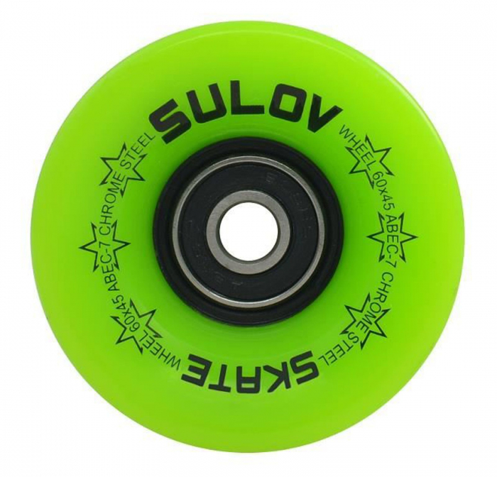 Set 4 roti skateboard SULOV, verde [2]
