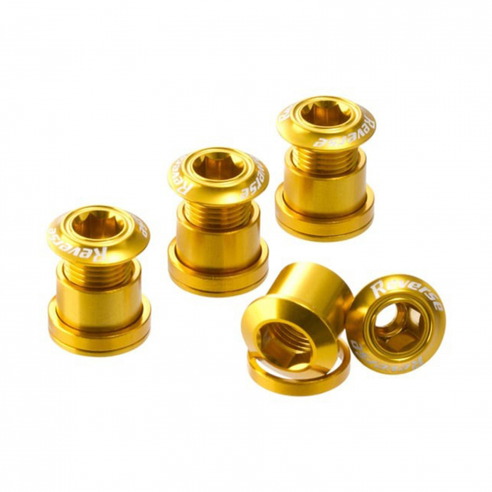 Set 4 suruburi angrenaj REVERSE Chainring Bolt [1]